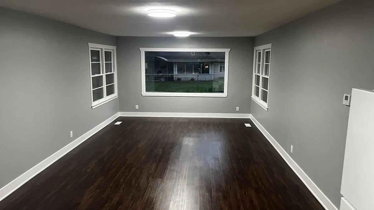 Bright, modernized West Aurora kitchen after the Navarro Home Solutions remodel